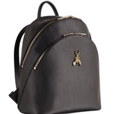 Patrizia Pepe - Zaino Fly in pelle con doppia tasca, Nero